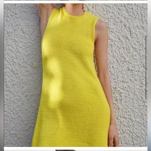 Zara knit mini dress